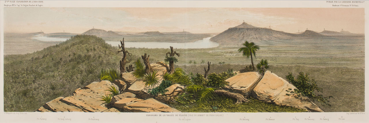 Panorama de la Vallée du Fleuve, Laos